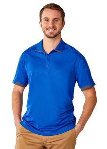 Polo Uni à 2 tons