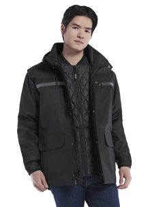 Manteau chaud 3 dans 1