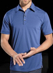 Polo OGIO Texturé à col chemise