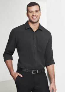 Chemise ajustée en microfibre